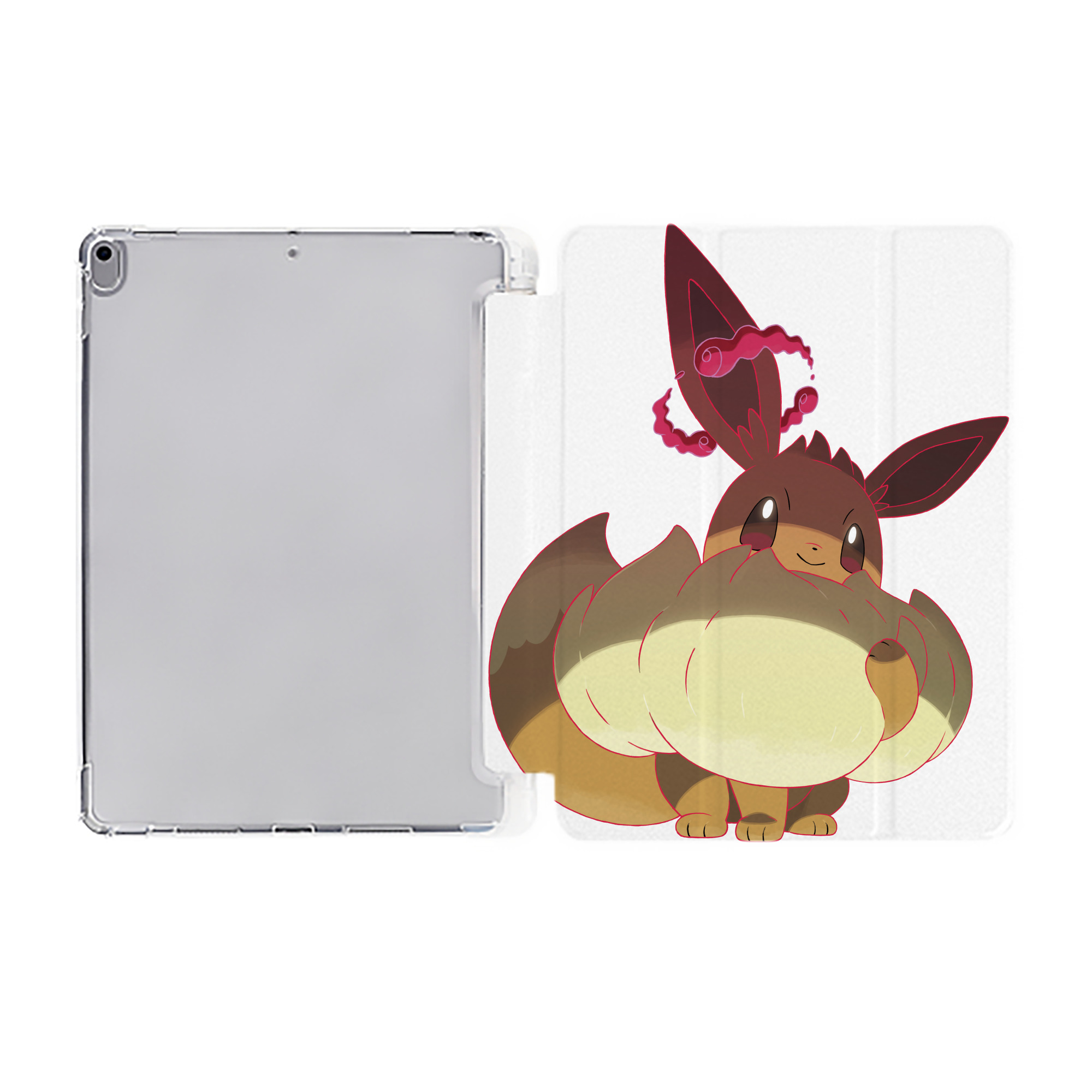 （画像用） ポケットモンスター Pokémon IPad ケース ペン収納付き 三つ折りスタンド PUレザー×シリコン 対応機種9.5/10.5/10.9インチ